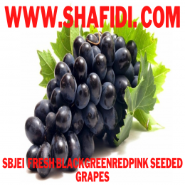 FRESH BLACKGREENREDPINK SEEDED GRAPES